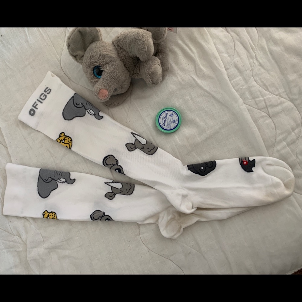 Figs Animal Compression Stockings